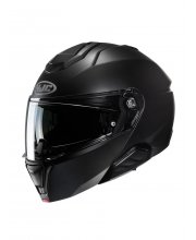 Matt Black HJC I91 Blank Motorcycle Helmet at JTS Biker Clothing